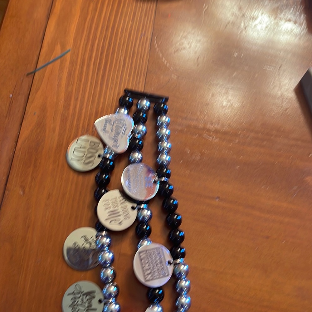New motivational charm bracelet. Never worn